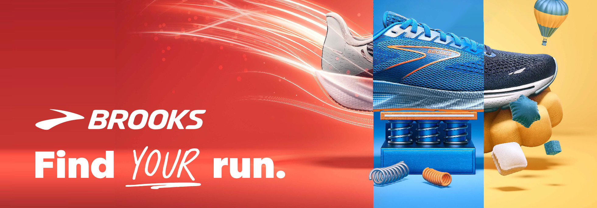 Brooks aduro 5 donna top rose